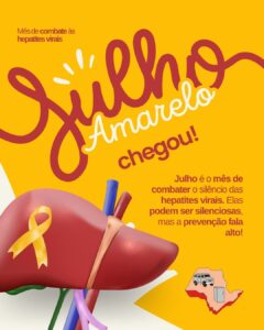 Julho Amarelo: entenda a importância da prevenção e controle das hepatites virais