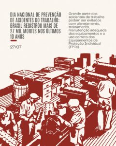 Dia Nacional de Prevenção de Acidentes do Trabalho: Brasil registrou mais de 27 mil mortes nos últimos 10 anos